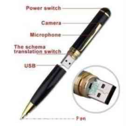 HD spy pen camera